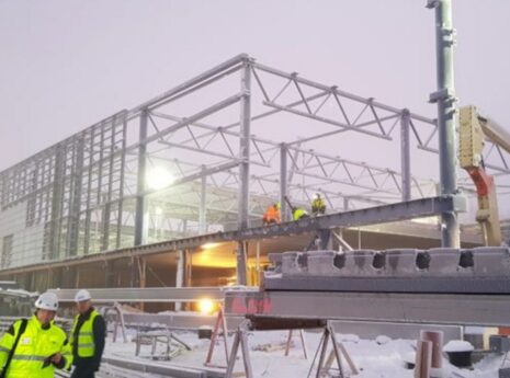 Rovaniemi flight terminal construction
