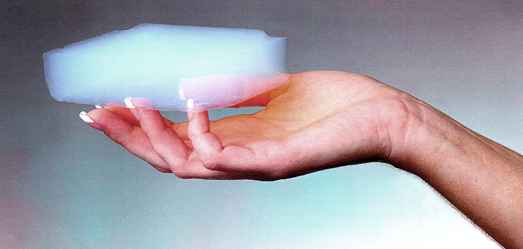 Business Joensuu Aerogel hand copyright_ NASA_JPL-Caltech