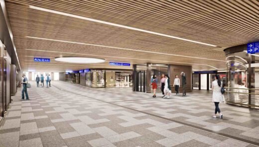 Illustration of the improvement of Tampere railway station