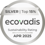 Ecovadis-vastuullisuussertifikaatti Silver