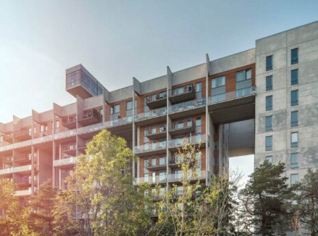 MOdern appartment building