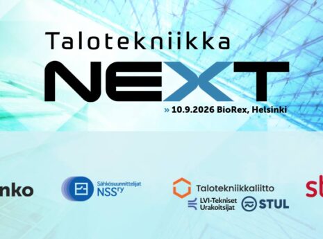 Talotekniika Nextin banneri