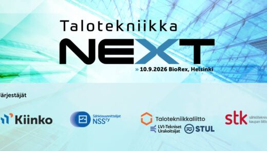 Talotekniika Nextin banneri