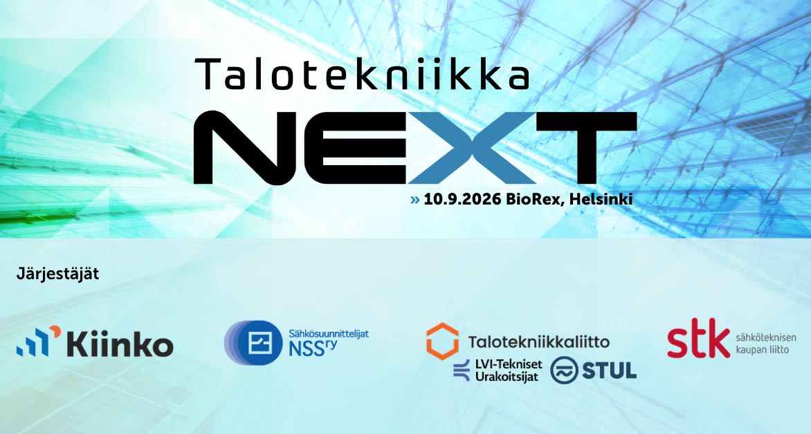 Talotekniika Nextin banneri